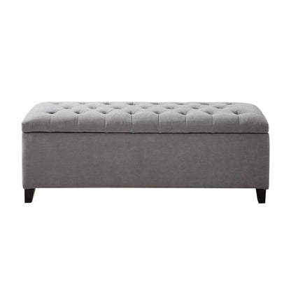 Tufted Top Storage Bench With Soft Close Lid