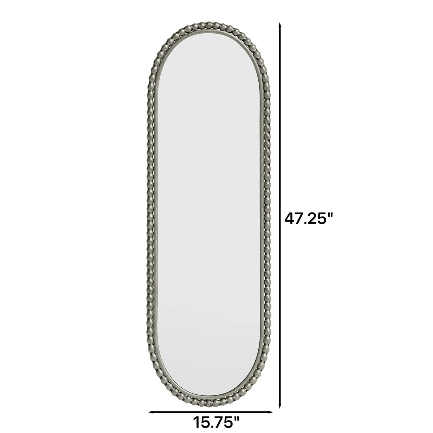 Oval Retro Mirror for Living Room Wall Hanging