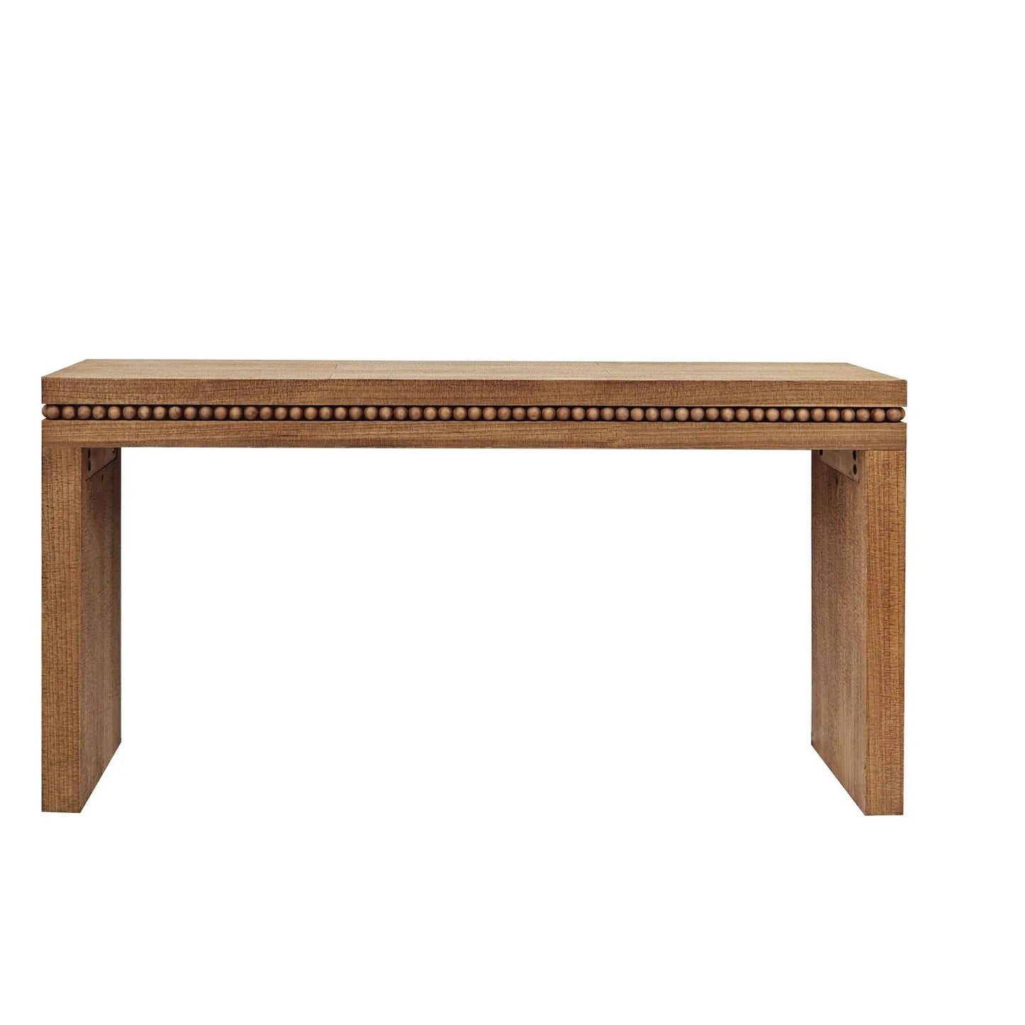 Modern Rustic Wood Coffee Table with Floating Top