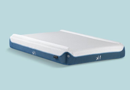 BedGear X-1 Edge Mattress Twin boxed, blue base with white quilted top by HouseOfZazla on Tampa Home & Garden Store