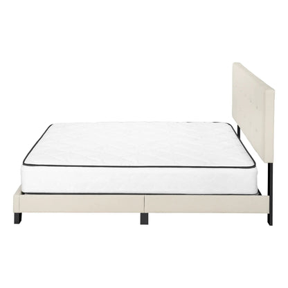 Upholstered Bed Frame and Transitional Style