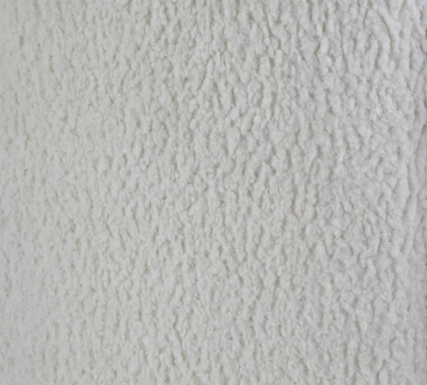 Osmash Teddy Sherpa Sofa white plush sherpa upholstery close-up by Unique Piece Furniture on Tampa Home & Garden Store