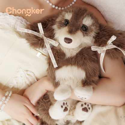 Dachshund Shoulder Bag – Plush Dog Purse for Girls