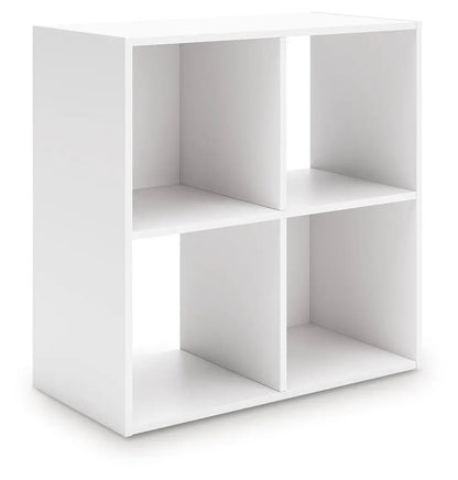 Onita Cube Organizer white cube shelf with four compartments by Unique Piece Furniture on Tampa Home & Garden Store