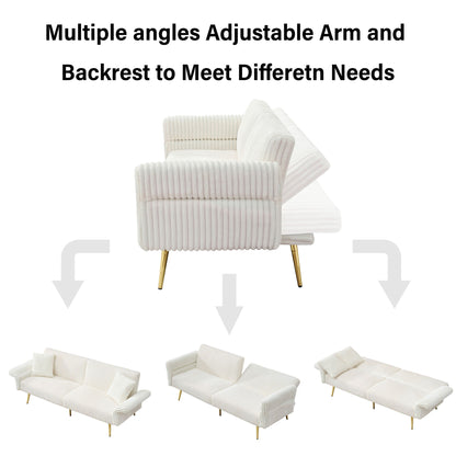 Luxury Foldable Double Sofa and Bed Frame