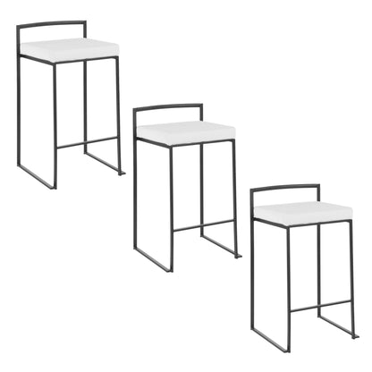 Fuji Contemporary Stackable Counter Stool
