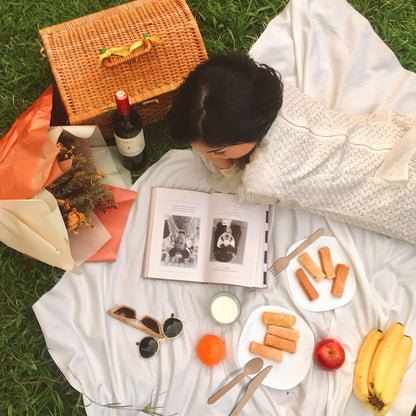 Natural Wood Cutlery And Utensils For A Party