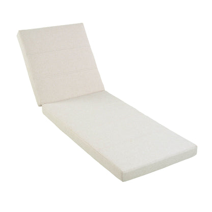 Outdoor Chaise Cushion and Removable Cover