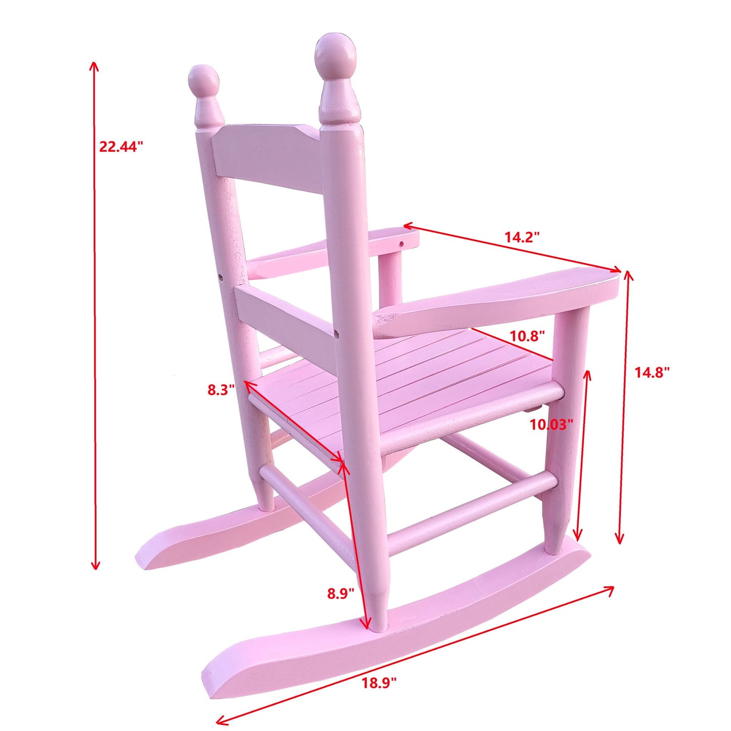 Sturdy Kids Rocking Chair For Indoor Or Outdoor