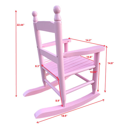 Sturdy Kids Rocking Chair For Indoor Or Outdoor
