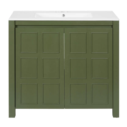 Bathroom Vanity Organizer with Sink and Cabinet