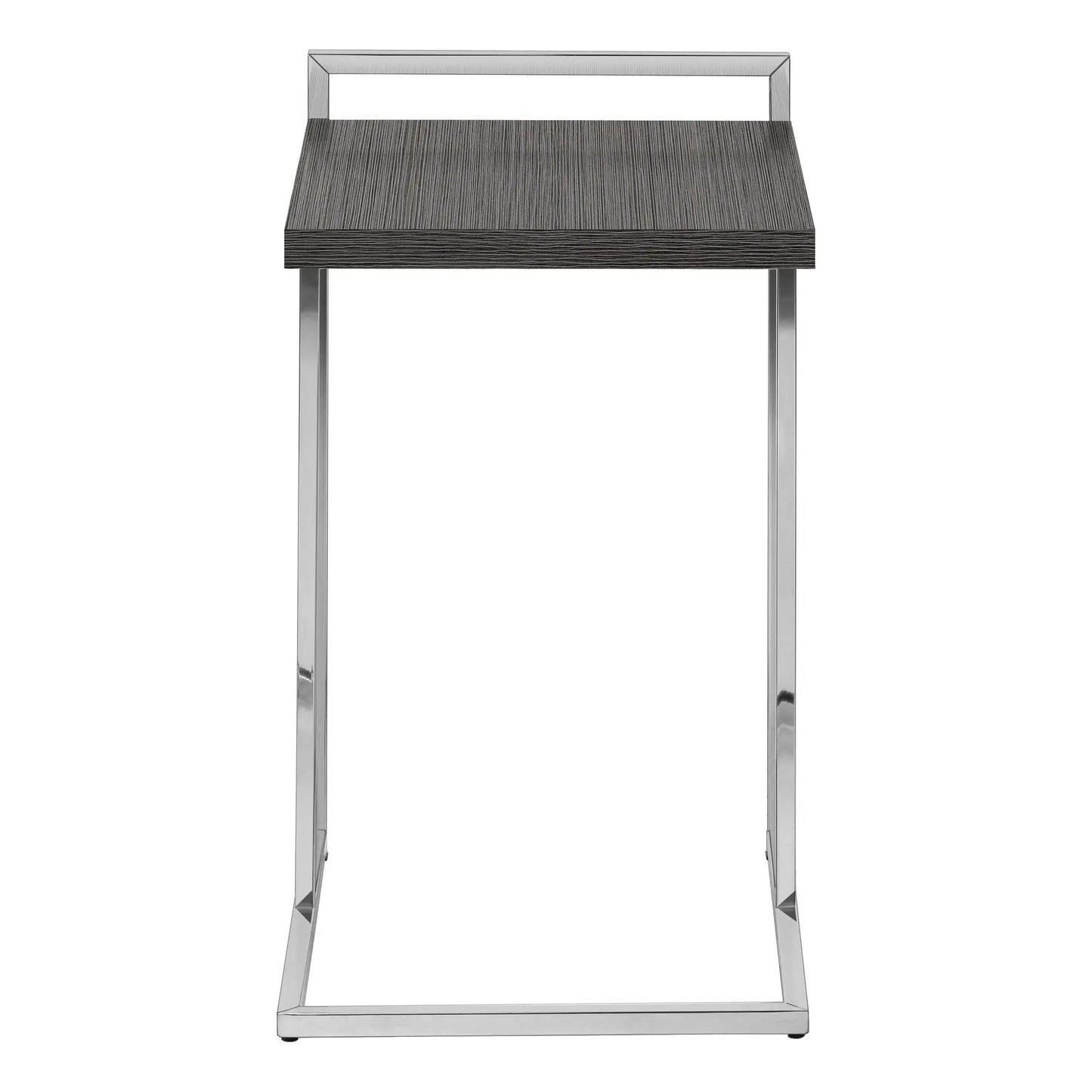 C Shaped Accent Table for Sofas and Beds Modern