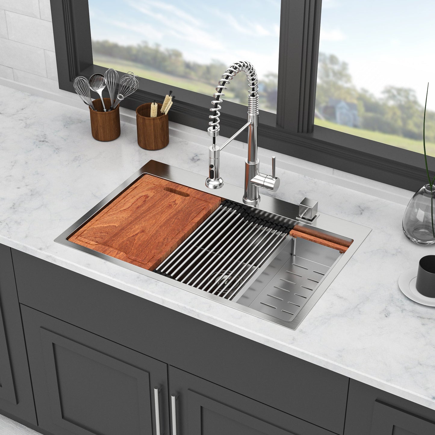 Premium Drop In the Stainless Steel Kitchen Sink