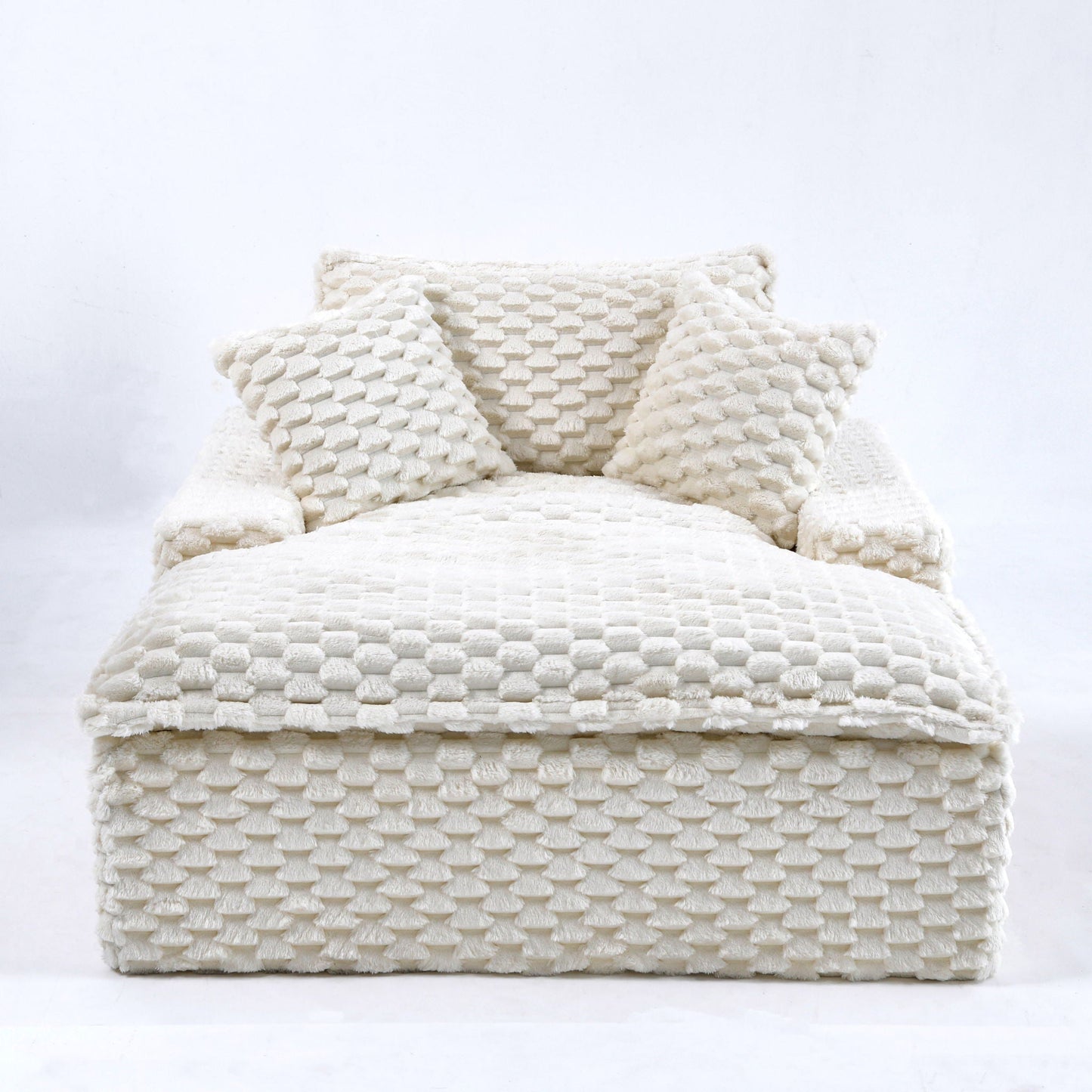 Harbor Luxury Sofa in Turtle Fleece Fabric