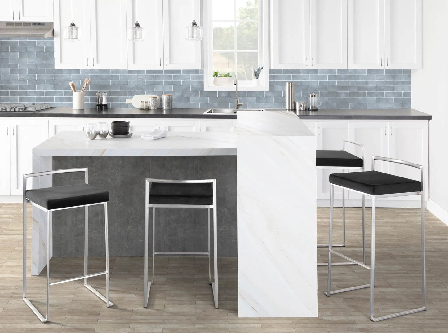 Fuji Contemporary and Stackable Barstool
