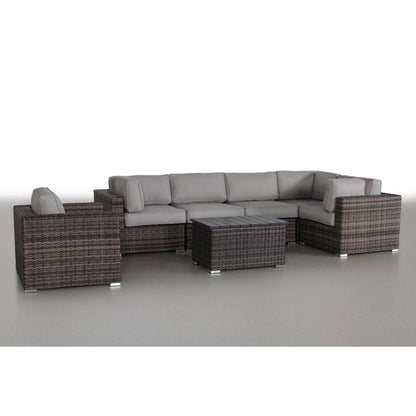 Comfortable Outdoor Sectional and Lounge Set