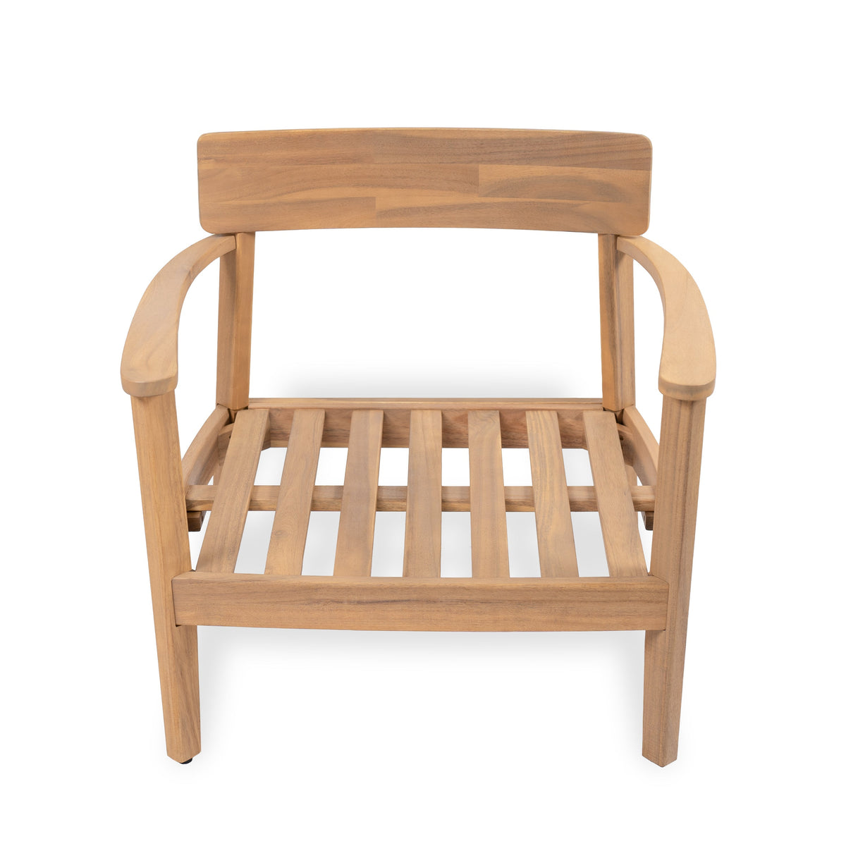 Mallorca Acacia Wood Club Chair with Seat Cushion by HouseOfZazla outdoor chair on Tampa Home & Garden Store