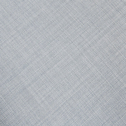 Arm chair upholstery fabric close-up in light blue woven texture on Tampa Home & Garden Store