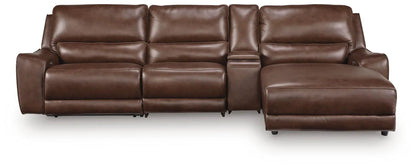 DeepWakes Power Reclining Sectional with Chaise