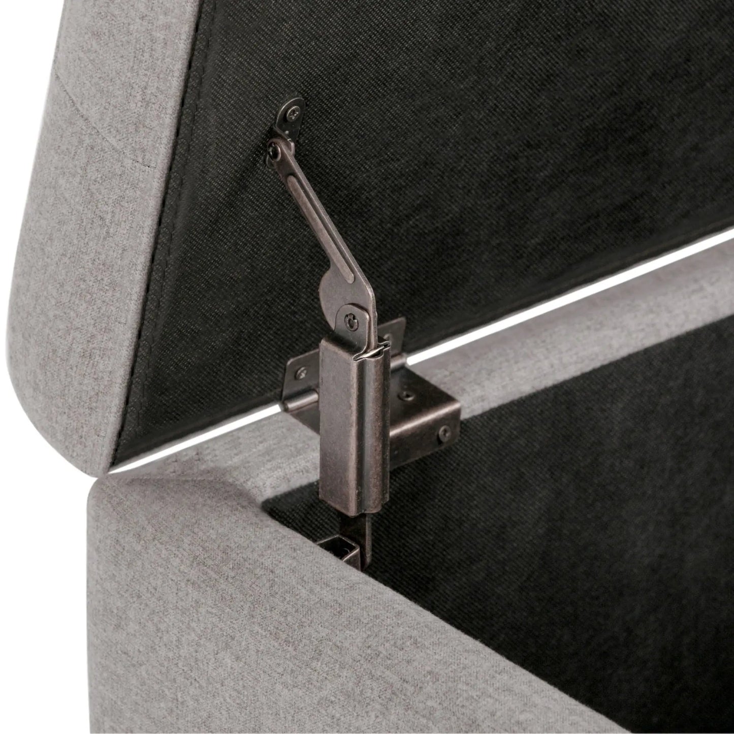 Cosmopolitan Upholstered Storage Ottoman Bench