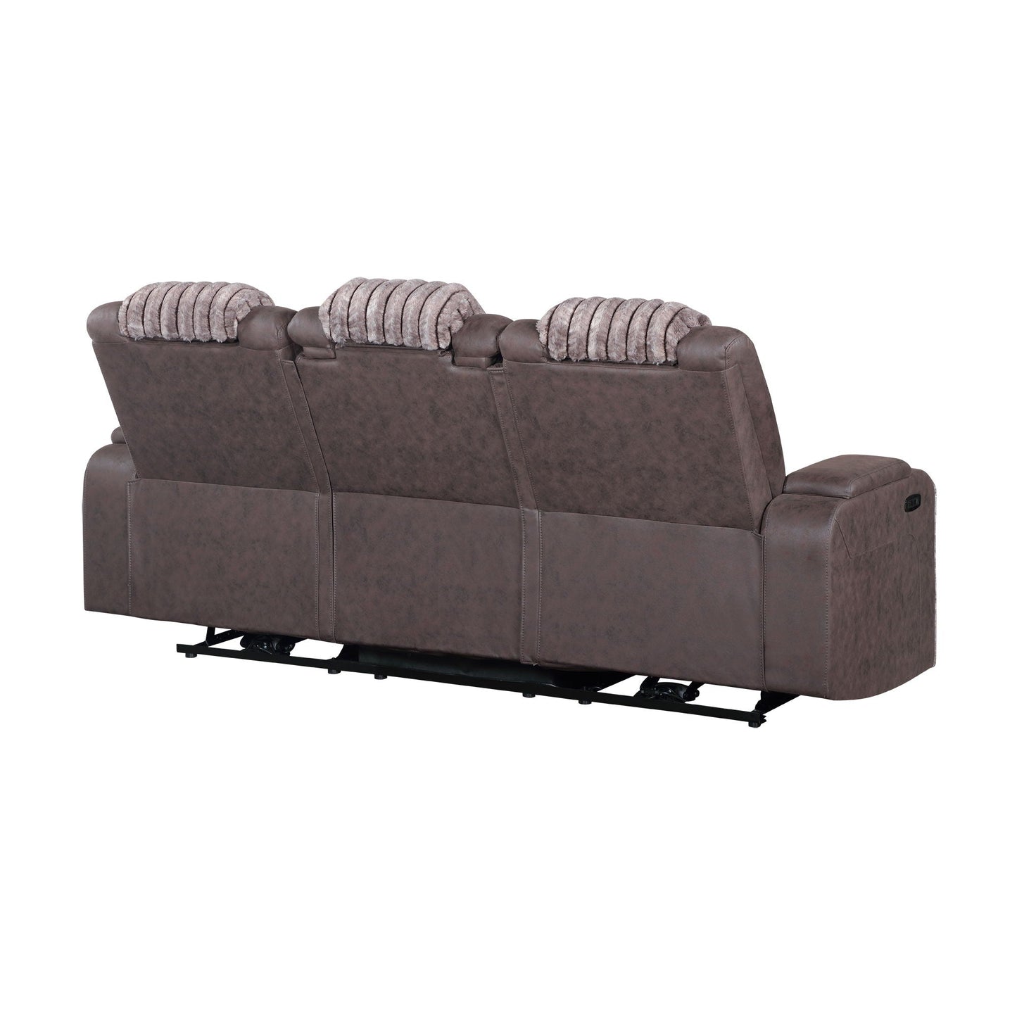 Duran Power Reclining Sofa and Drop Down Table
