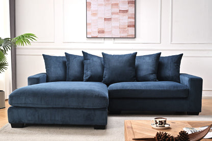 Luxe Oversized 2 Piece Sectional Sofa for Living
