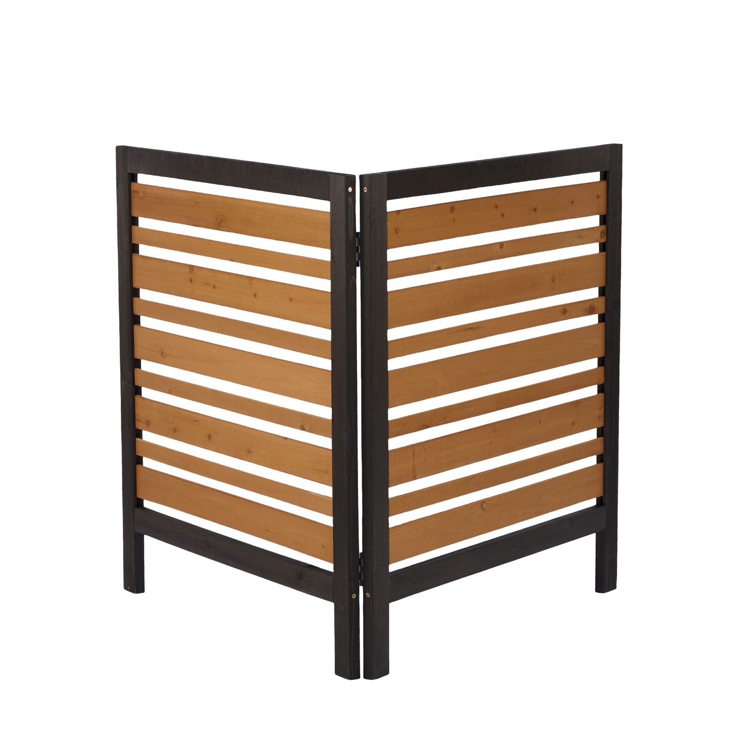 Premium Solid Wood Ac Screen for a Private Patio
