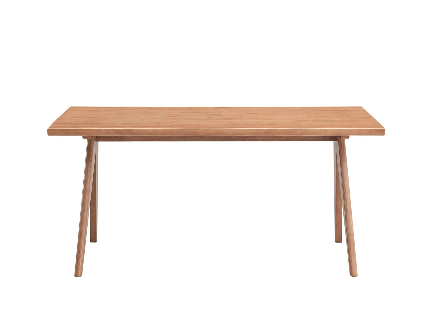 Velentina Rattan Dining Table Natural Finish