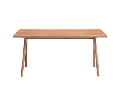 Velentina Rattan Dining Table Natural Finish