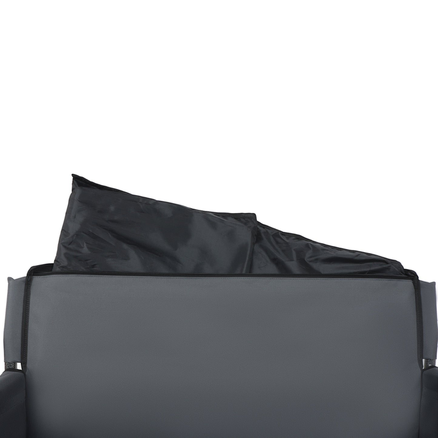 3-in-1 Convertible Folding Wagon Cart storage bag in gray with zipper by HouseOfZazla on Tampa Home & Garden Store
