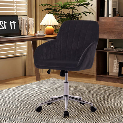 Adjustable Ergonomic Chair With Swivel Backrest