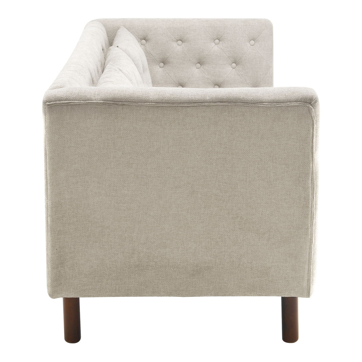 Luxurious Tufted Upholstered Living Room Sofa