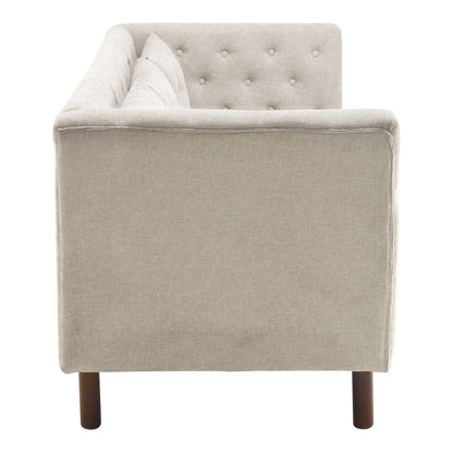 Luxurious Tufted Upholstered Living Room Sofa