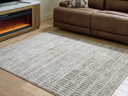 Fuadwick Rug Contemporary Stripe Area Rug