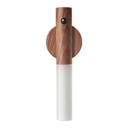 Rechargeable motion sensor night light with wooden magnetic wall lamp by UpTrend Deals on Tampa Home & Garden Store