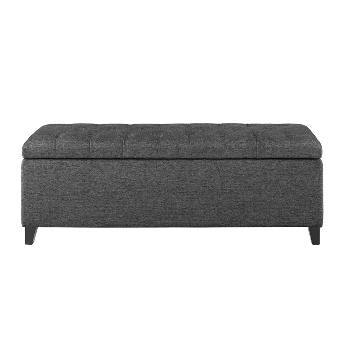 Tufted Top Storage Bench With Soft Close Lid
