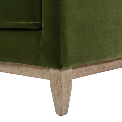 Pasadena Modern Farmhouse Sofa with Rubberwood