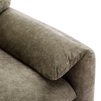 The Matcha Green Accent Sofa and Lounge Chair