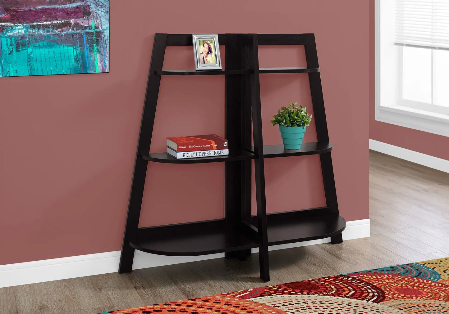 Etagere Bookshelf, 3 Tier, Contemporary Office