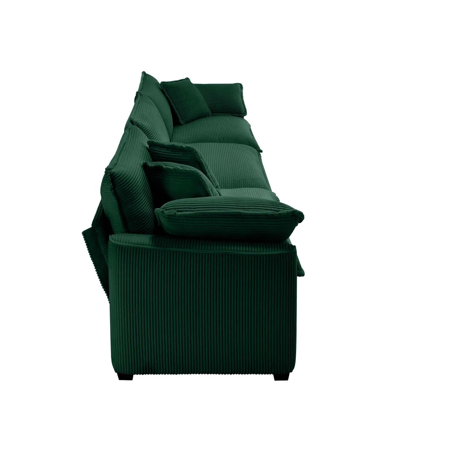 Elegant Sectional Sofa Set with Deep Seats