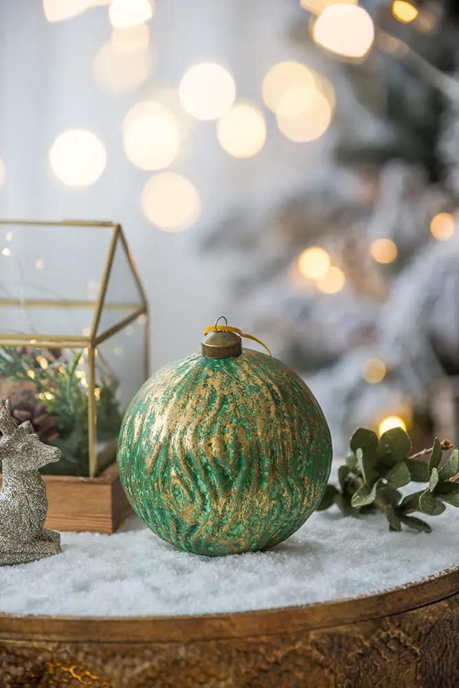 Christmas Ball Glass Ornament and Tree Decoration