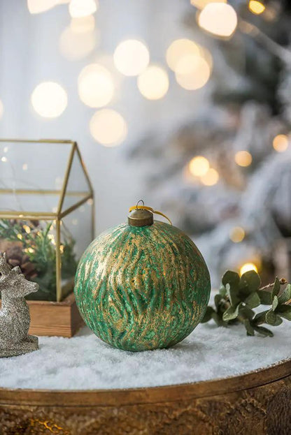 Christmas Ball Glass Ornament and Tree Decoration