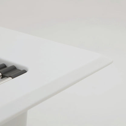 Drop In White Quartz Sink and Composite Basin