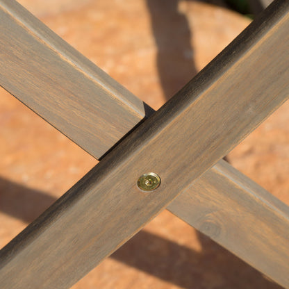 Blissique Outdoor Foldable Wood Dining Table
