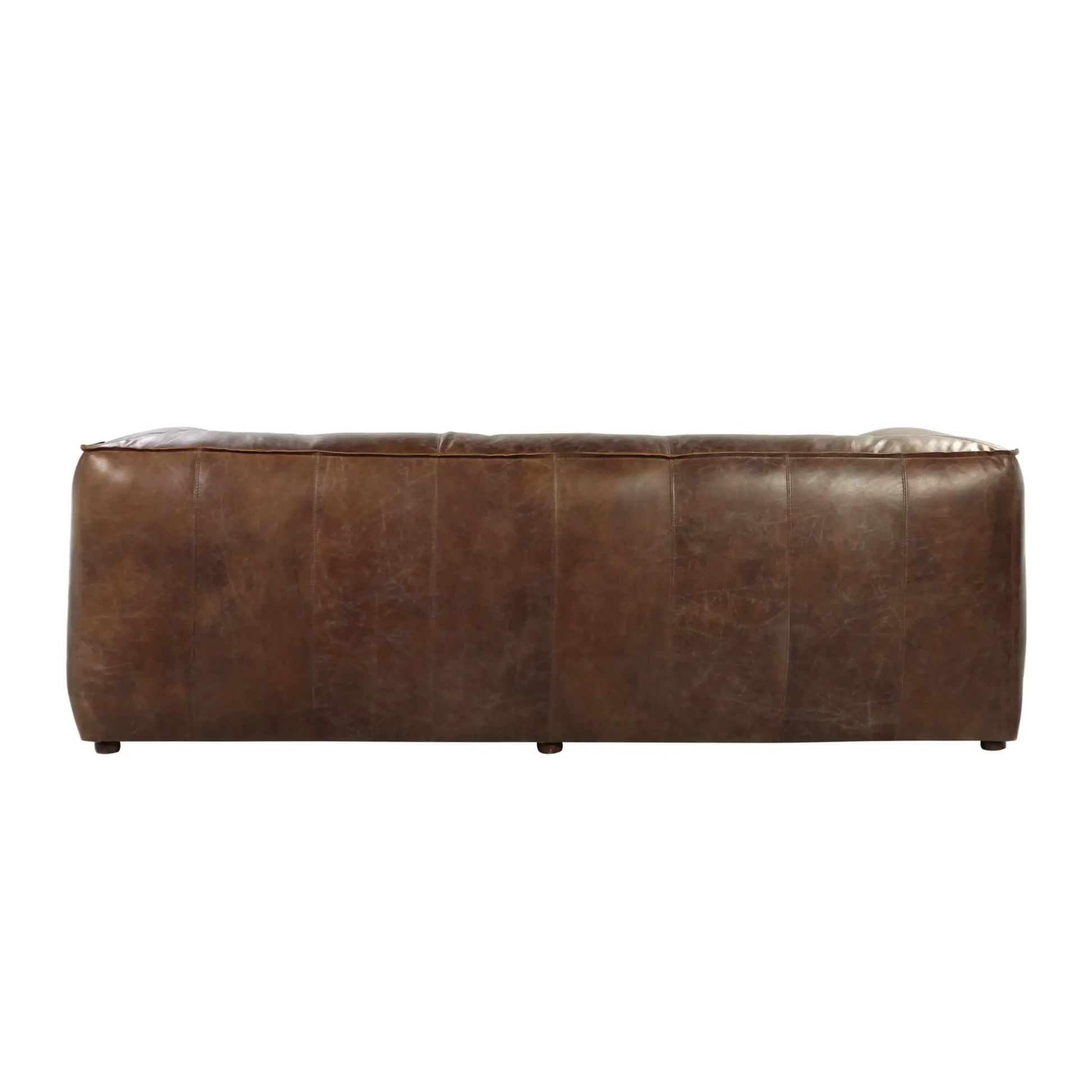 Brancaster grain leather sofa brown, stationary seating from Unique Piece Furniture on Tampa Home & Garden Store