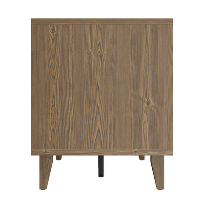 60 Inch TV Stand in classic walnut finish and tapered legs HouseOfZazla on Tampa Home & Garden Store
