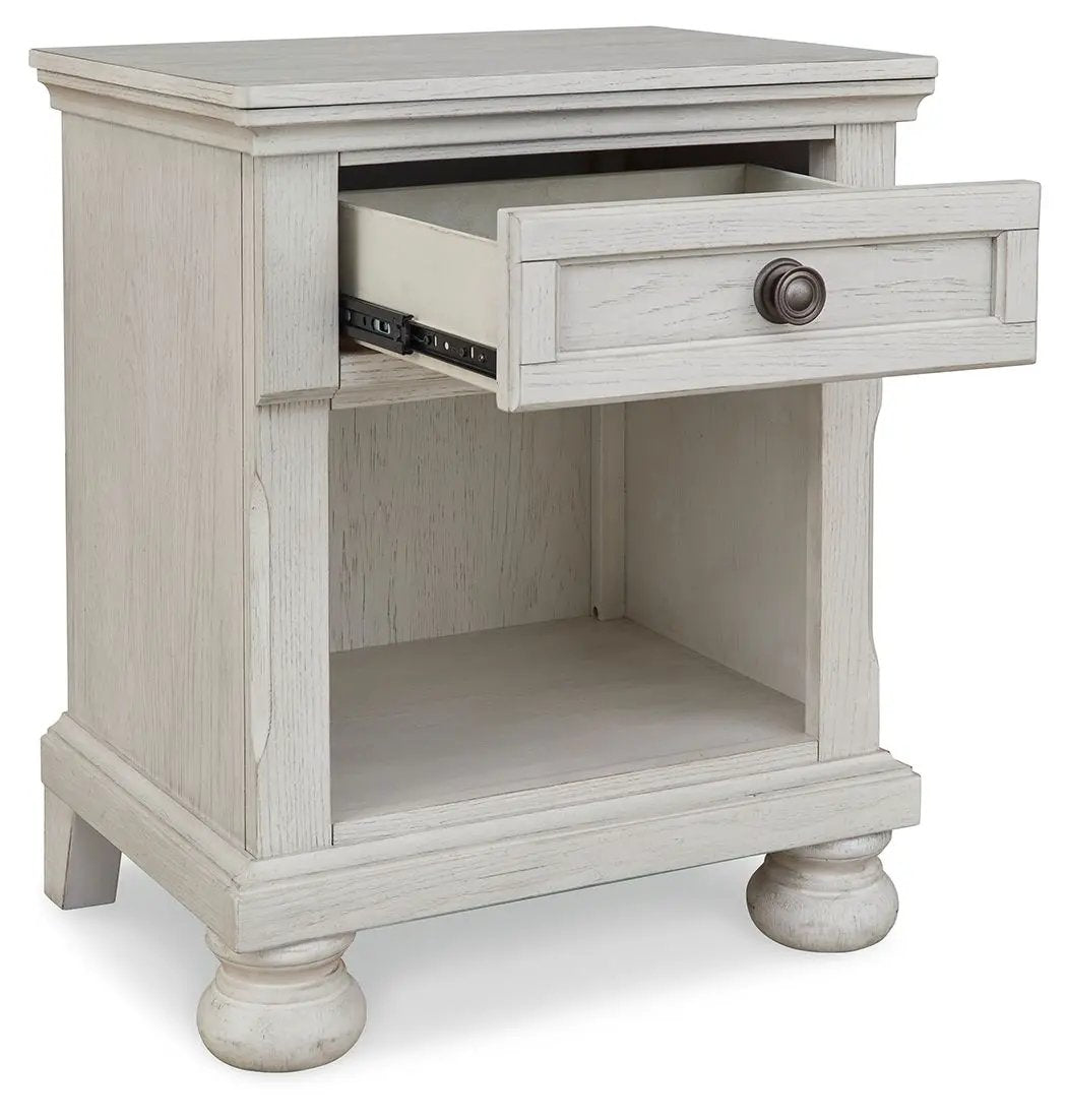 Robbinsdale One Drawer Night Stand Antique White