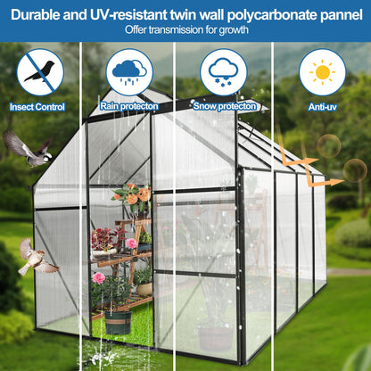 Outdoor Polycarbonate House and Raised Metal Base