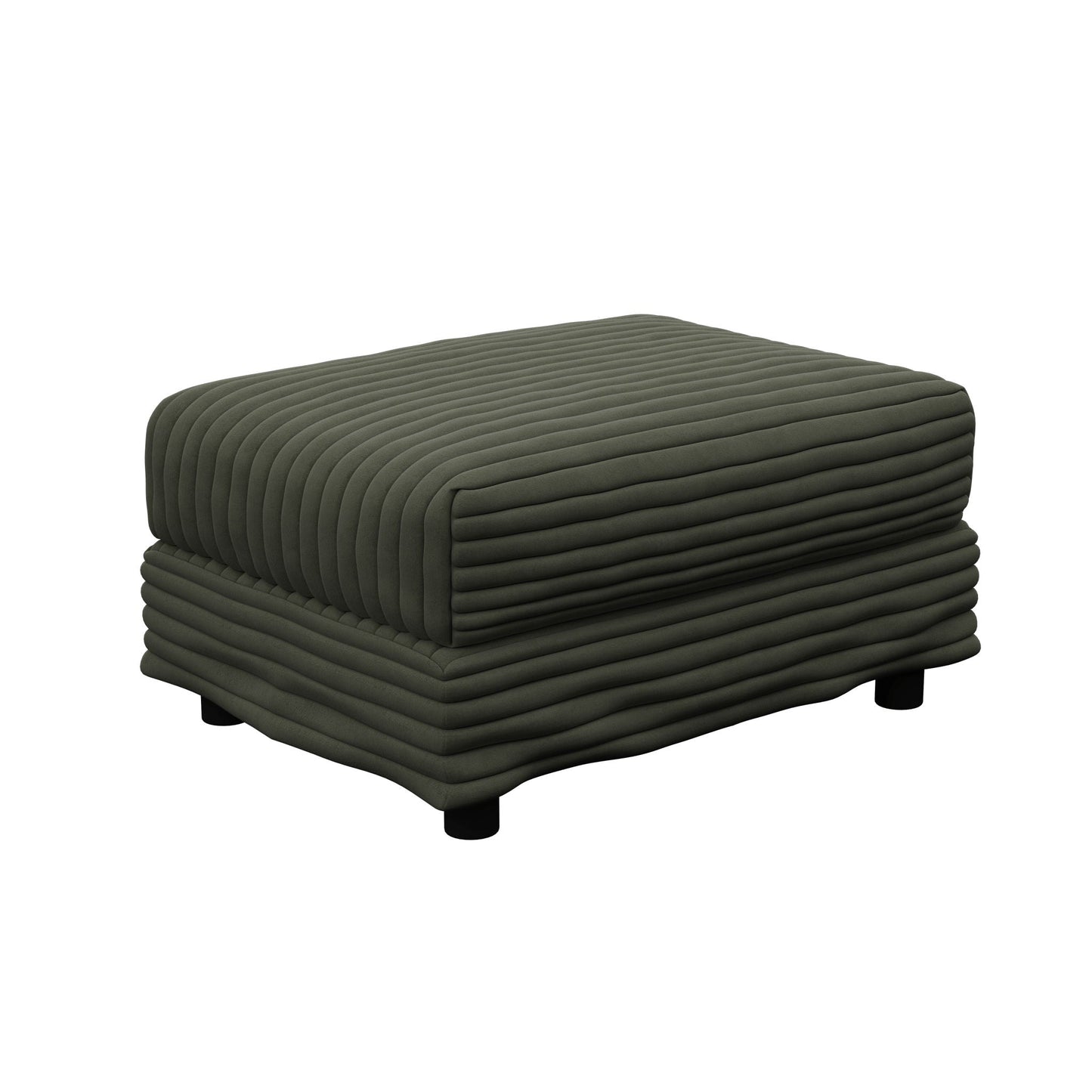 Convertible Sofa With Deep Seat and Pillows