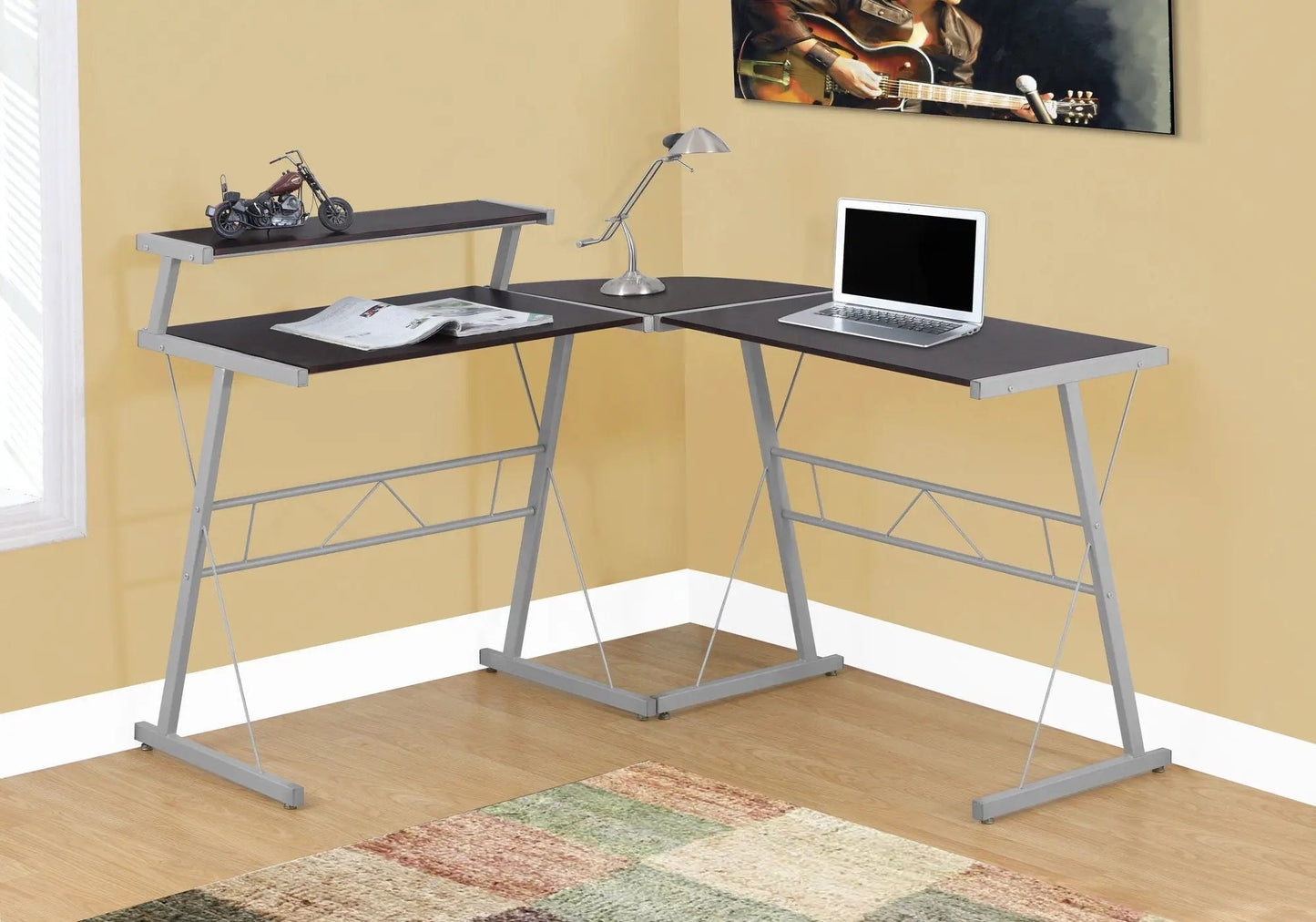 Corner L Shaped Computer Desk for Home Office